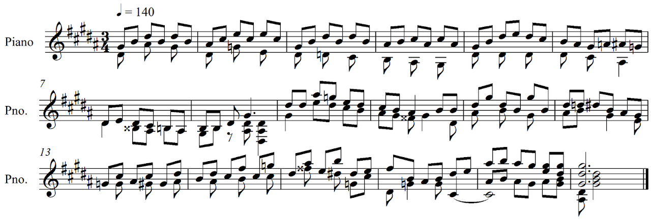 furuhata musicsheet